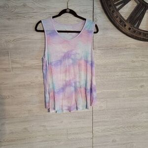Kookaburra by Ugg Tiedye Tank Top Womens SZ M Hippie